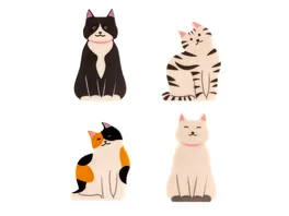 Kikkerland Katzen Bag Clips