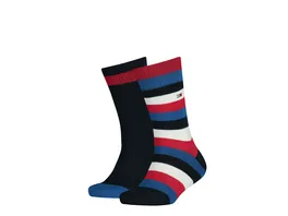 TOMMY HILFIGER Kinder Socken Stripe unisex 2er Pack
