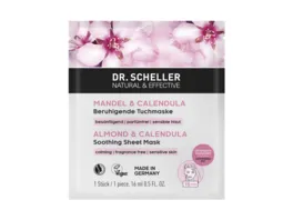 Dr Scheller Mandel Calendula Beruhigende Tuchmaske