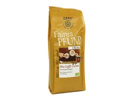 GEPA Bio CAFFE Crema Bohne faires Pfund
