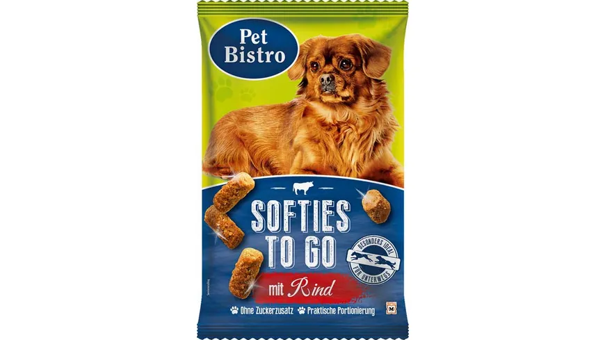 Pet Bistro Hundesnack - Softies to go mit Rind