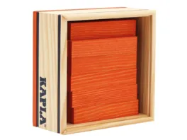 KAPLA Holzbausteine Quadrate orange 40er Box