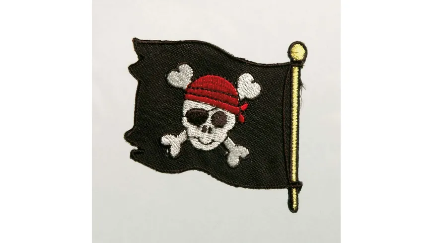 Mono Quick Bügelmotiv Piratenflagge online bestellen