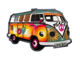 Mono Quick Buegelmotiv Hippie Bus