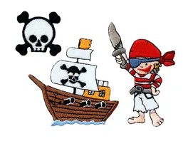 Mono Quick Buegelmotiv Pirat