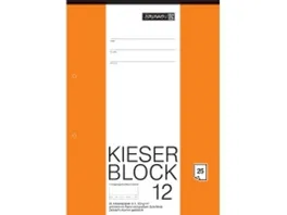 BRUNNEN Kieser Zeichenblock A4 25 Blatt blanko
