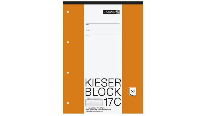 BRUNNEN KIESER-Block  17C