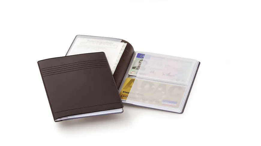 DURABLE Ausweishüllen Ausweis und Kartentasche schwarz-grau online  bestellen