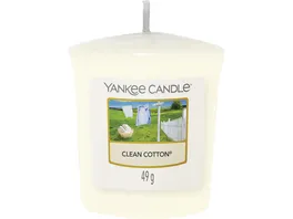 Yankee Candle Samplers Votivkerze Clean Cotton