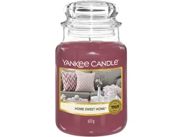 Yankee Candle Grosse Kerze im Glas Home Sweet Home