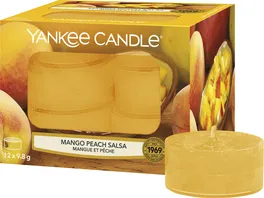 Yankee Candle Teelichter Mango Peach Salsa 12 tlg