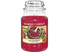 Yankee Candle Grosse Kerze im Glas Red Raspberry