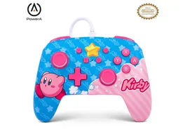 PowerA Enhanced Wired Controller fuer Nintendo Switch Kirby