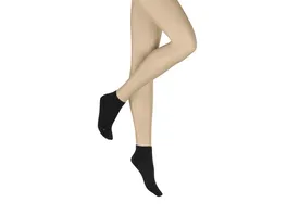 Hudson Damen Sneaker Socken mit anatomisch geformter Plueschsohle