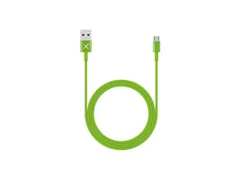 Xlayer Kabel Colour Line Micro USB to USB 1m Green