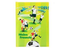goldbuch Freundebuch Fussballer