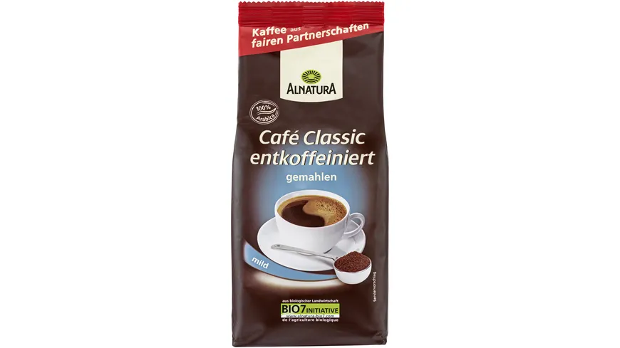 Alnatura Bio Café Classic entkoffeiniert