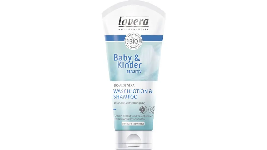 lavera Baby & Kinder sensitive Waschlotion & Shampoo
