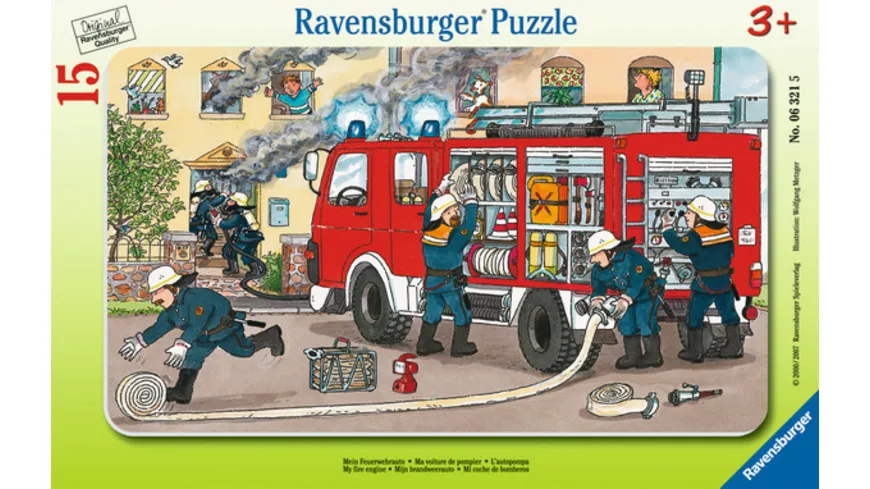 Ravensburger Puzzle - Paw Patrol - Rahmenpuzzle für Kinder ab 3 Jahren, mit  15 Teilen online bestellen
