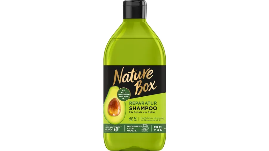Nature Box Shampoo Reparatur Avocado-Öl