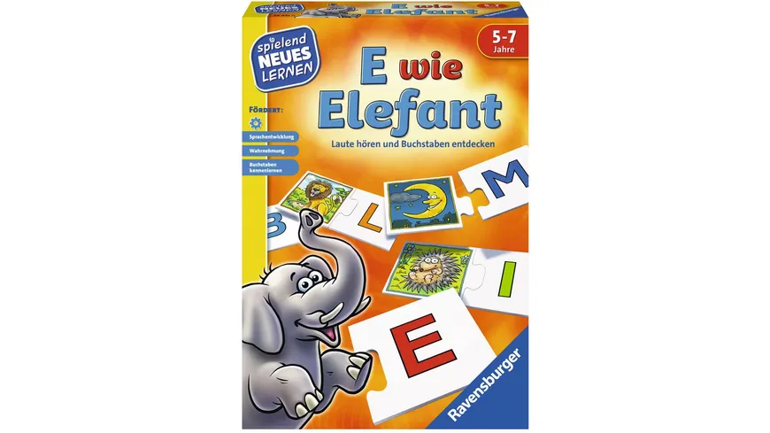Ravensburger Spiel - E wie Elefant