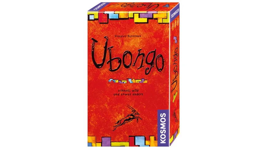 KOSMOS - Ubongo Mitbringspiel - Neue Edition - schnell, wild und etwas anders