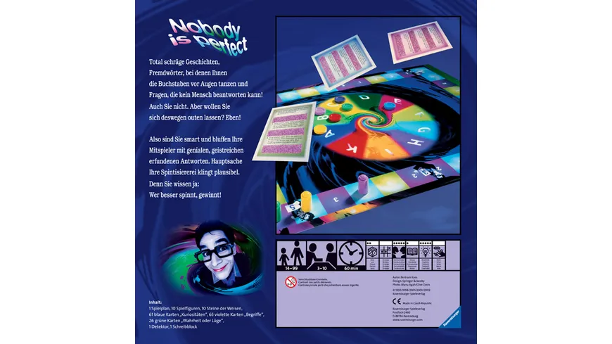 Ravensburger Spiel - Nobody is perfect online bestellen ...