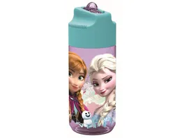 p os Trinkflasche Frozen mit Strohhalm