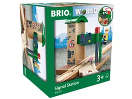 BRIO Bahn Signal Station