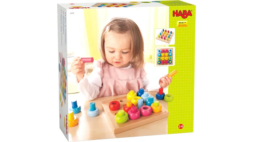 HABA - Steckspiel Farbkringel