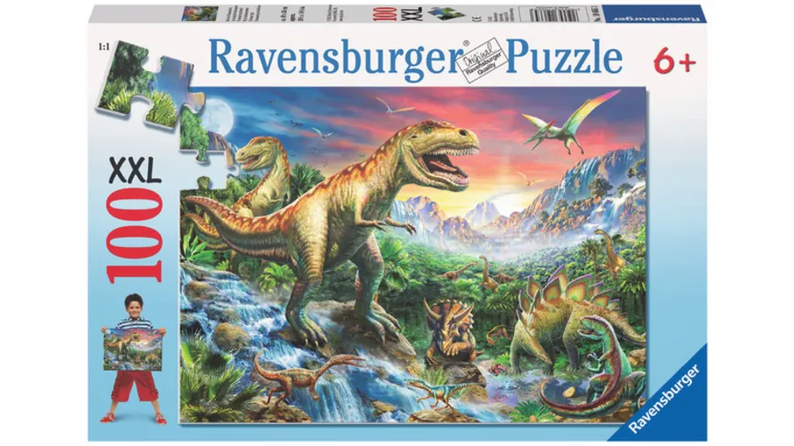 Puzzle 100 Teile Weiße Stute Kinderpuzzle Ravensburger 