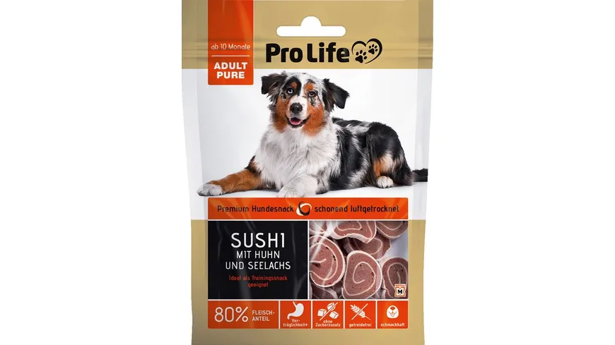 Pro Life Premium Hundesnack Huhn, Seelachs
