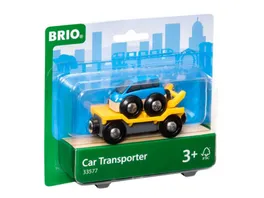 BRIO Bahn Autotransporter mit Rampe