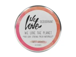 WE LOVE THE PLANET Natuerliche Deodorant Creme Sweet Serenity