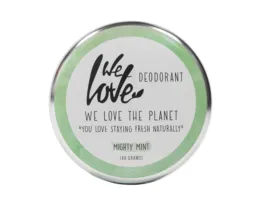 WE LOVE THE PLANET Natuerliche Deodorant Creme Mighty Mint