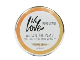 WE LOVE THE PLANET Natuerliche Deodorant Creme Original Orange