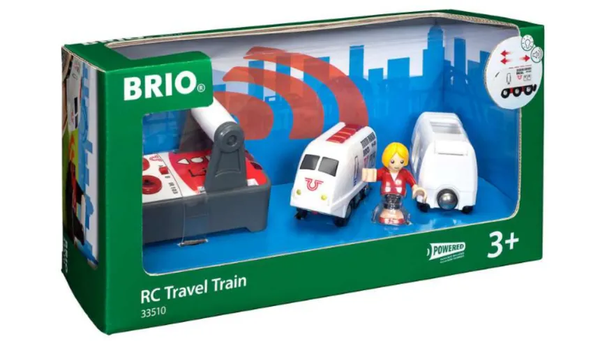 BRIO IR-Express Reisezug 4-tlg Holzeisenbahn Eisenbahn Holzspielzeug Spielzeug 