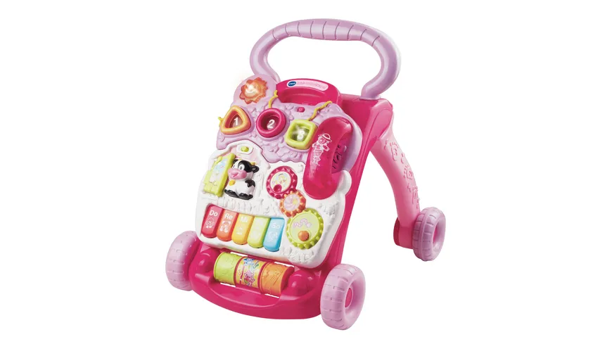 VTech Baby - Spiel- und Laufwagen pink