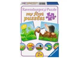 Ravensburger My first Puzzle Tiere im Garten 9 x 2 Teile