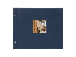 goldbuch Schraubalbum Natura dunkelblau 30x25 cm