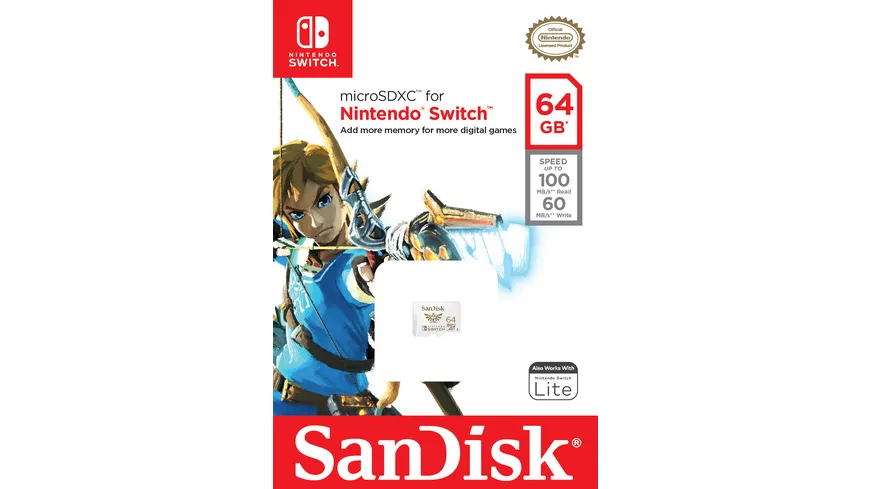 SanDisk® microSDXC™ Karte für Nintendo Switch™ 64 GB