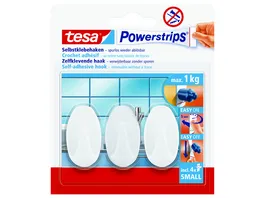 tesa Power Strips Mini Haken oval