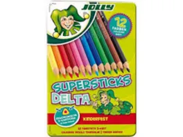 JOLLY Buntstifte Supersticks Delta 12 Farben