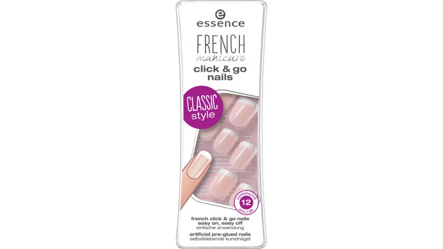 Essence French Manicure Click N Go Nails Online Bestellen Muller