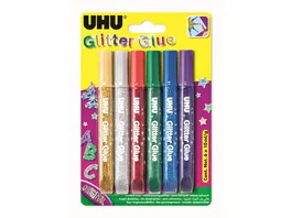 UHU Glitter Glue 6er Set