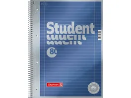 Student Collegeblock A4 80 Blatt Lineatur 27 Premium
