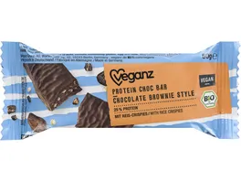 Veganz Bio Proteinriegel Schokolade Brownie