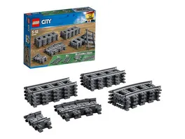 LEGO City 60205 Schienen 20 Stueck Erweiterungsset fuer Kinder