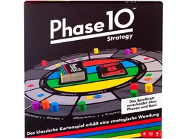 Mattel Games Phase 10 Strategy Brettspiel Gesellschaftsspiel Familienspiel