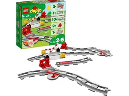 LEGO DUPLO 10882 Eisenbahn Schienen Zugschienen Kinderspielzeug